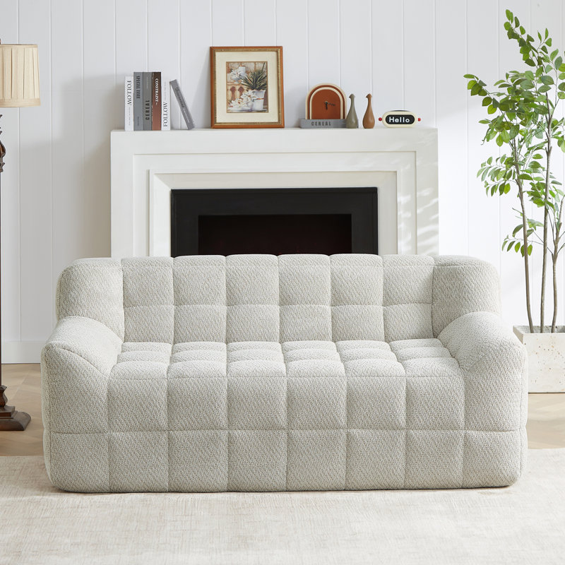 Liyasi Full Compression sofa, Beige