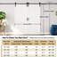 Porte de grange coulissante double avec quincaillerie d'installation-126592981-126593978