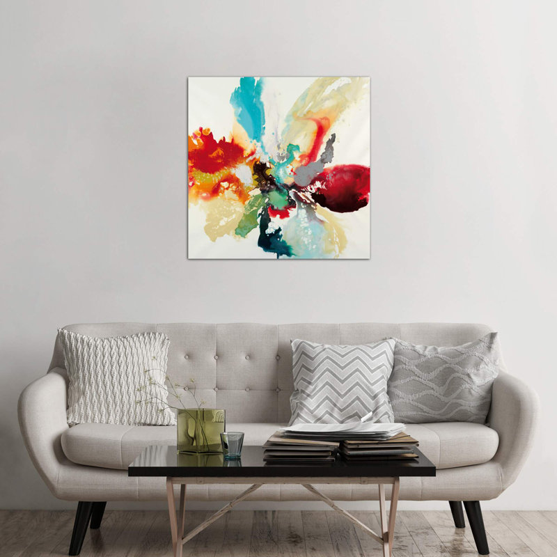 Color Expression by Randy Hibberd - Wrapped Canvas Painting, 45.72 cm H x 45.72 cm W x 1.91 cm D