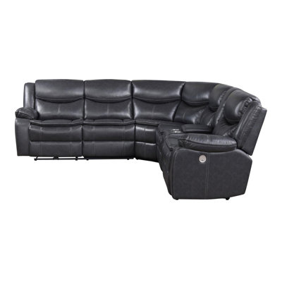 Cramlington Power Reclining Sectional Sofa