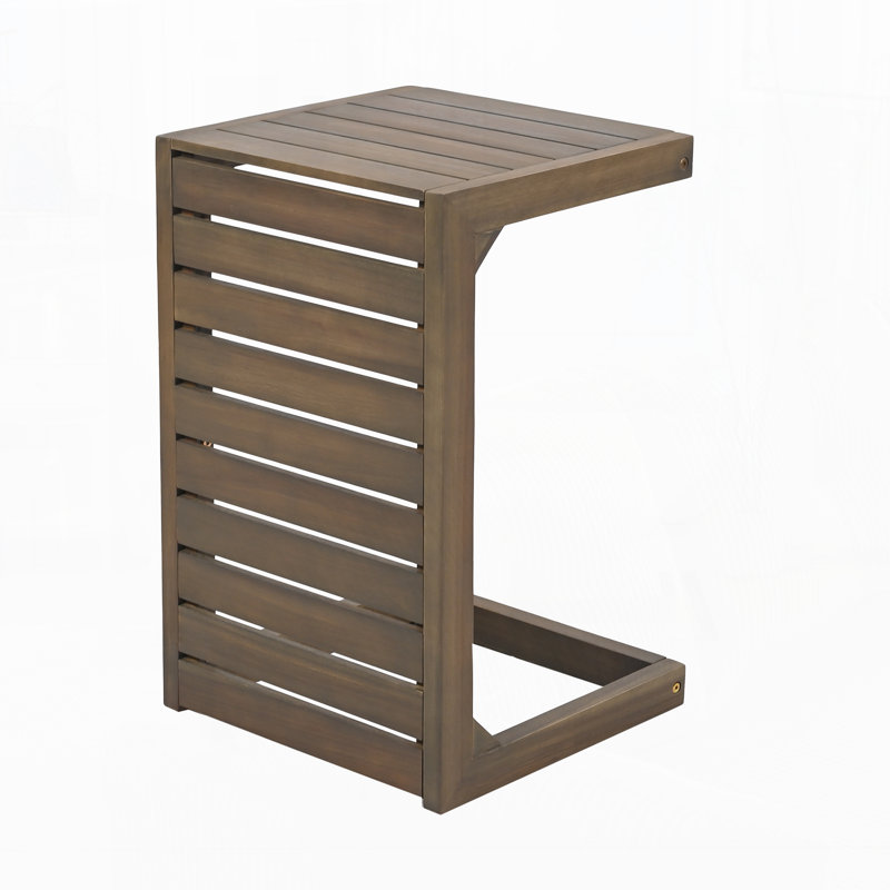 Modern C-shape end table
