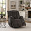 Fauteuil inclinable électrique Pacay Brown Chenille avec fonction de levage, chauffage et massage pour un confort et un soutien ultimes