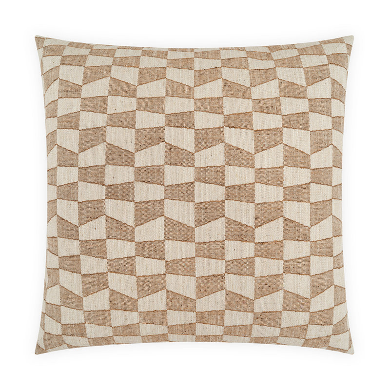 Coussin Wilkie, Argile, Carré 22 po