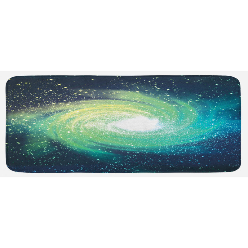 Tapis de cuisine galaxy