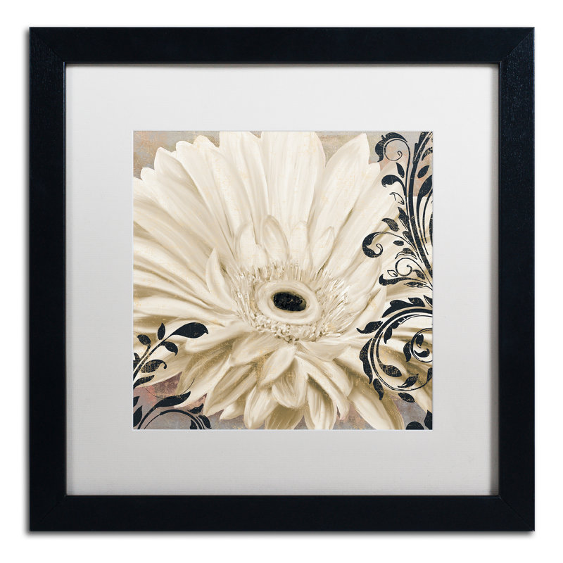 «Winter White I» par Jadaya, reproduction d'art encadrée, Blanc, H 16 po x l 16 po x P 0,5 po