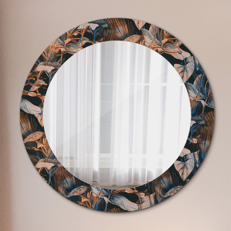 Huldar Glass Flat Wall Mirror