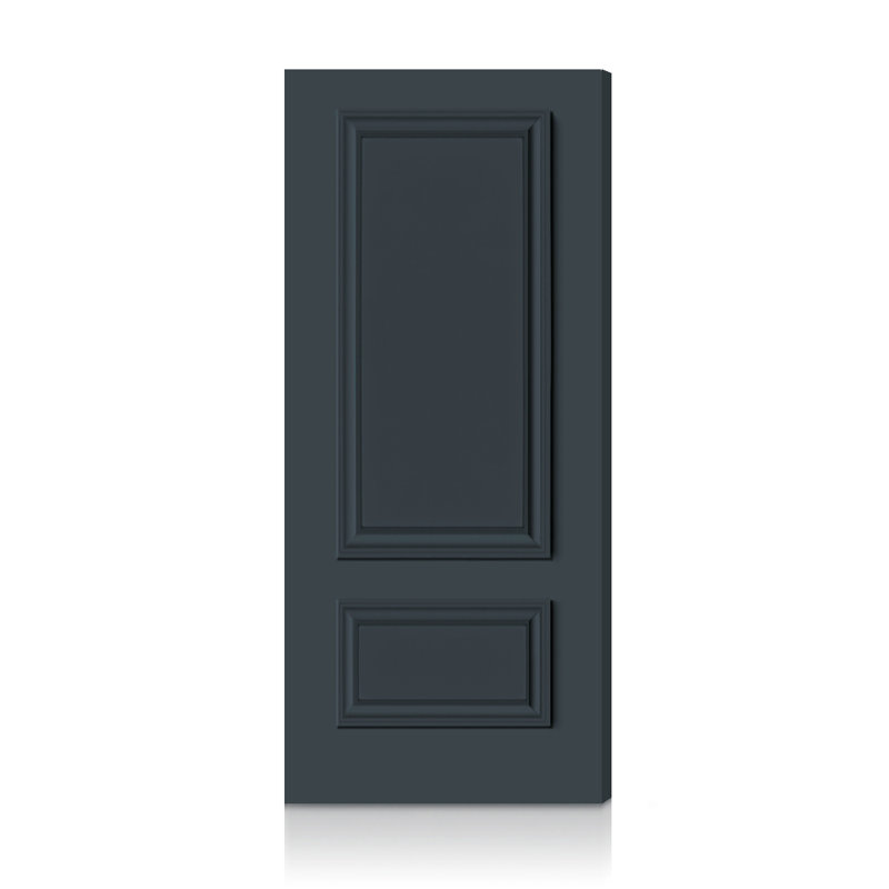 Dalle de porte intérieure 2 panneaux Palazzo, 88 x 30, Gris anthracite