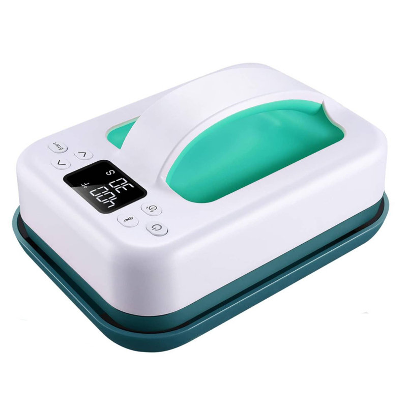 Himimi Non Stick Soleplate Stream Press, Green/White