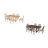 Venn Extendable Dining Table Set with Upholstered Chairs-2037724539-2027282592