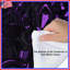 Couette abstraite violette-133729537