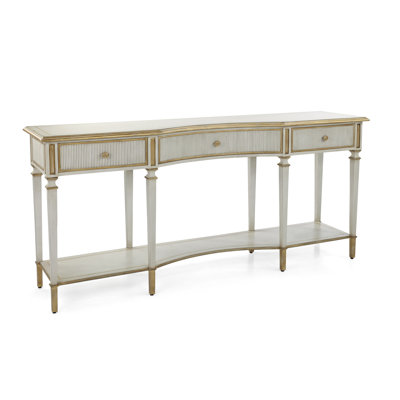 Vallejo 77'' W Solid Wood Console Table