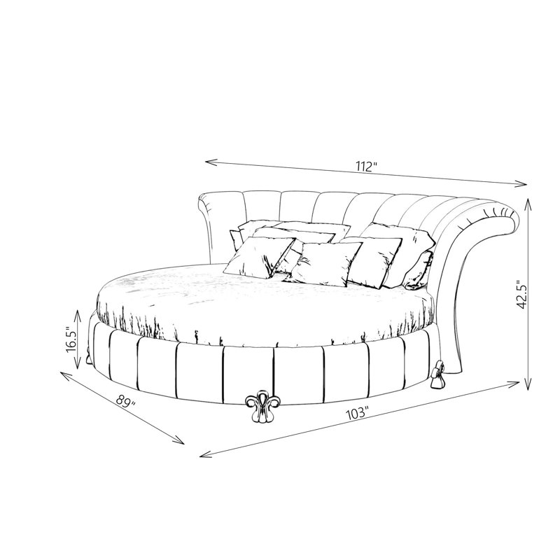 Matelas en mousse à mémoire de forme moyenne à double face de 10 po Canapé Craft