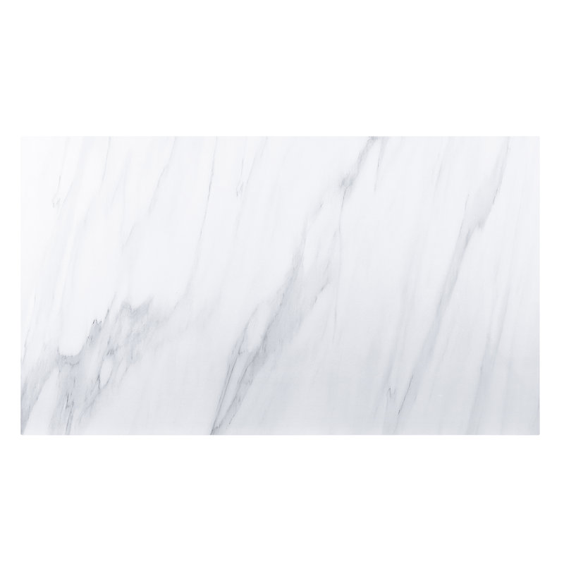 Faux Marble Top Dining Table