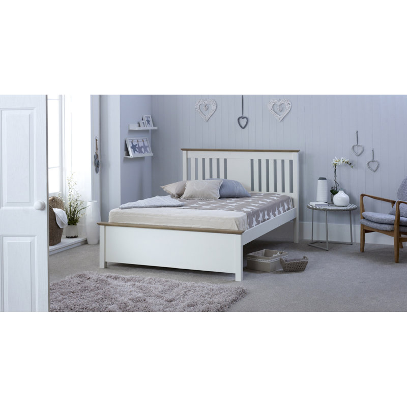 Andres Solid Wood Bed Frame, Single (3')
