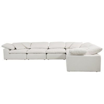 Modular - Armless Chair Ivory Linen