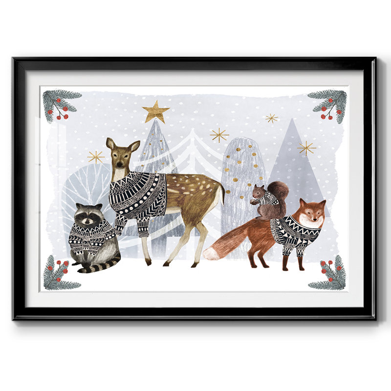Cozy Christmas Collection A, Noir, H 19 po x l 27 po x P 1,5 po