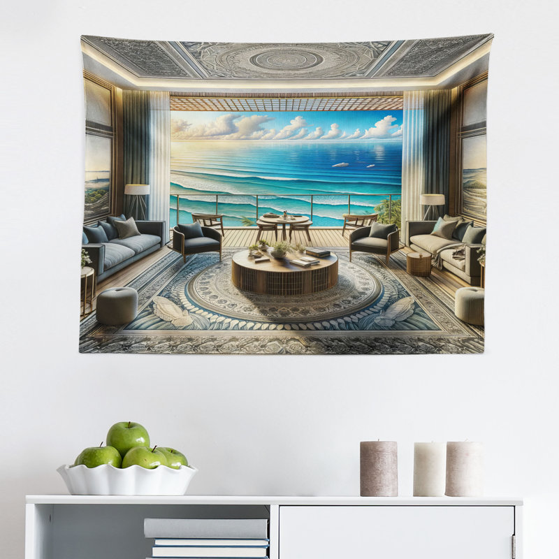 Microfiber Tapestry, 30" H x 45" W