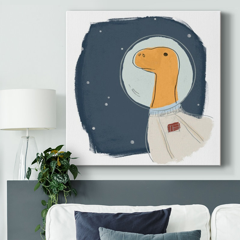 Space Dino I, H 8 po x l 8 po x P 1,5 po