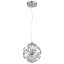Allianna 1 - Light Chrome LED Geometric Pendant