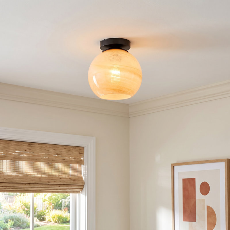 Dounia Glass Flush Mount