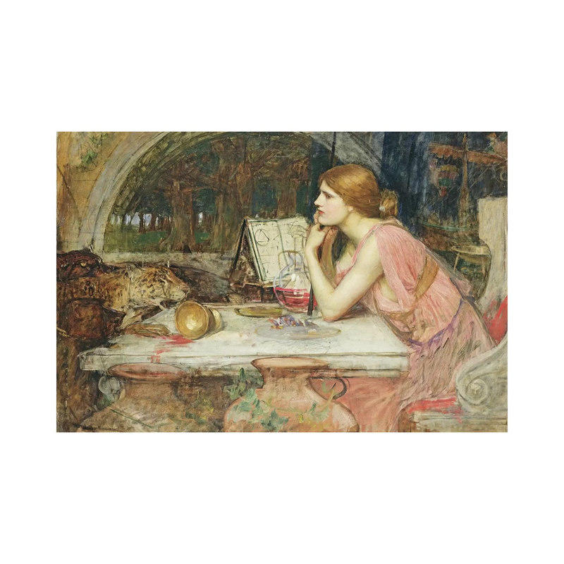 Circe  1911 by John William Waterhouse - 1 Piece Wrapped Canvas Wall Art, 101.6 cm H x 66.04 cm W x 1.91 cm D