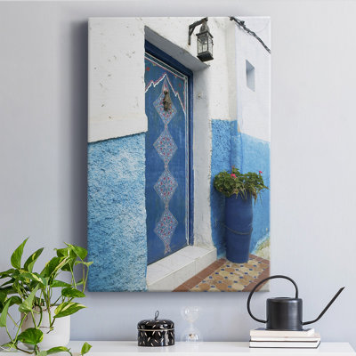 Porte du Maroc - reproduction sur toile tendue