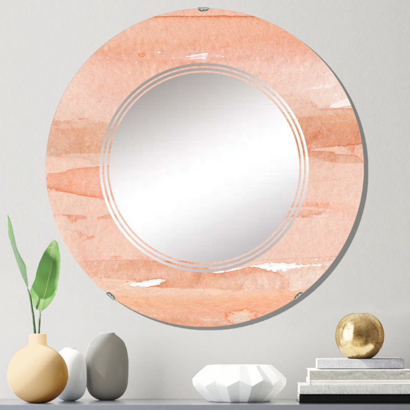 Circle Mirror, 24" x 24"