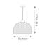 Pewamo 1 - Light Black Dome Pendant