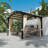 11 pi. L 10 pi. D Pergola en métal avec pavillon: ajout extérieur durable et fonctionnel
