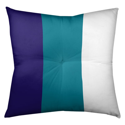 Striped Reversible Throw Pillow