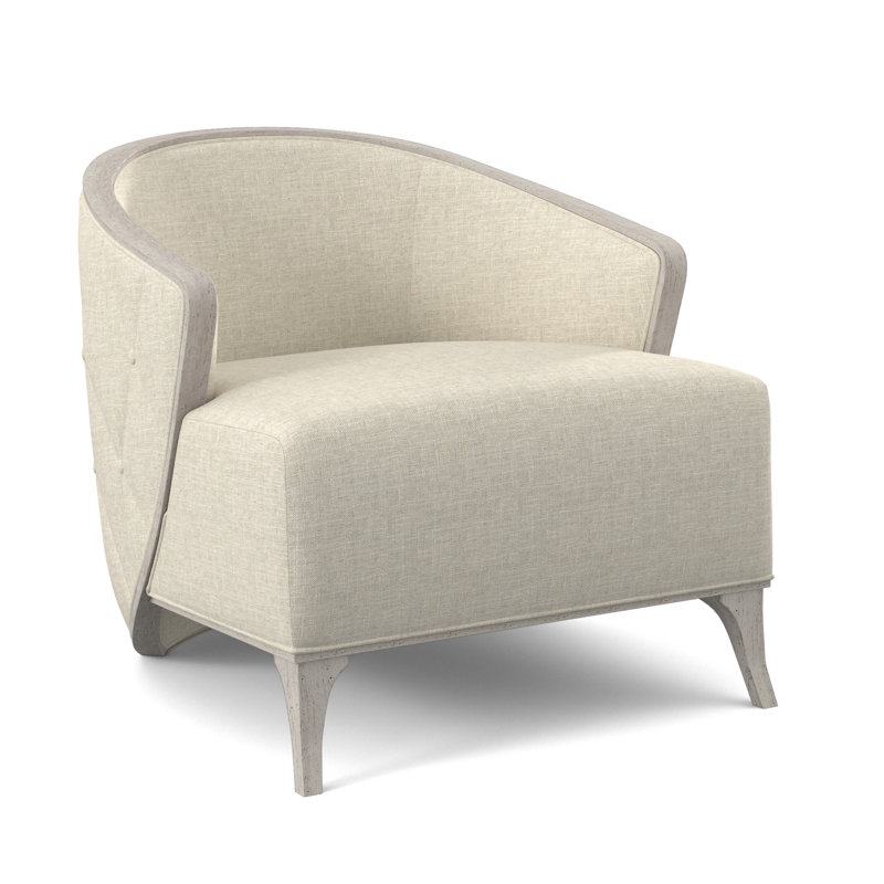 Penegrine Lounge Chair, Filigree Ivory, Bisque