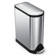 Simplehuman 10L Semi Round Pedal Bin, White Steel