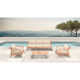 Elswick Teak 5 - Person Patio Conversation Sets with Cushions
