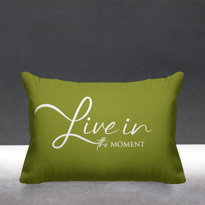 Aspire Outdoor Reversible Throw Pillow