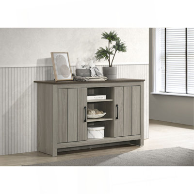 Cabinet With Shelves And Cabinet Doors