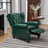 Aimee-Lea 31.5" Wide Genuine Leather Wing Chair Recliner-746909025