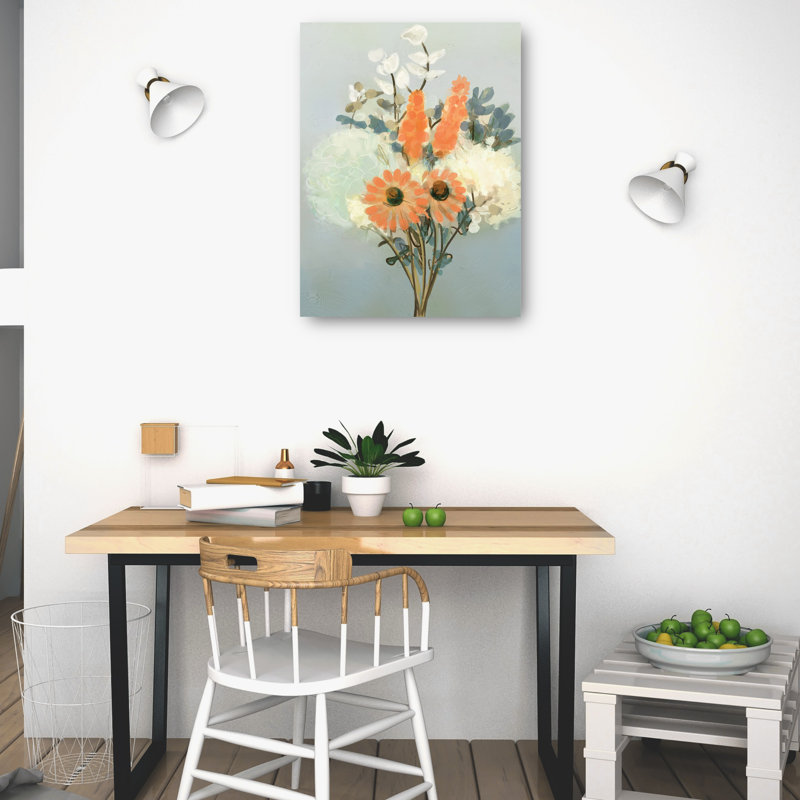 Painted Ladies I 14" x 11" Canvas Art Print