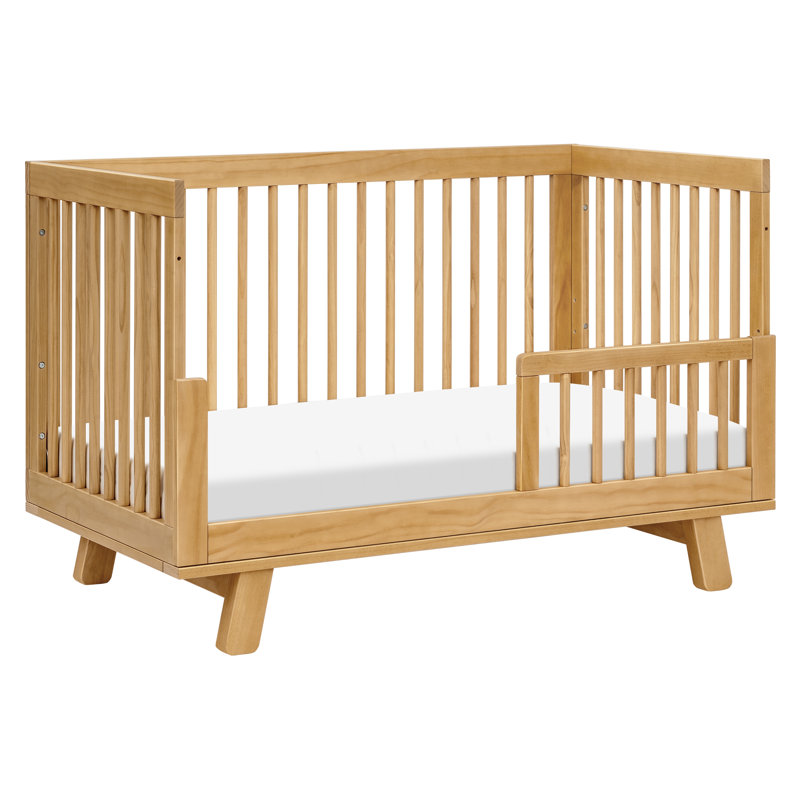 Hudson 3-in-1 Convertible Crib, Honey