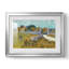 «Farmhouse in Provence» par Vincent van Gogh - reproduction d'art avec passe-partout et verre - 1888-1851983674-1851983677-1851983679