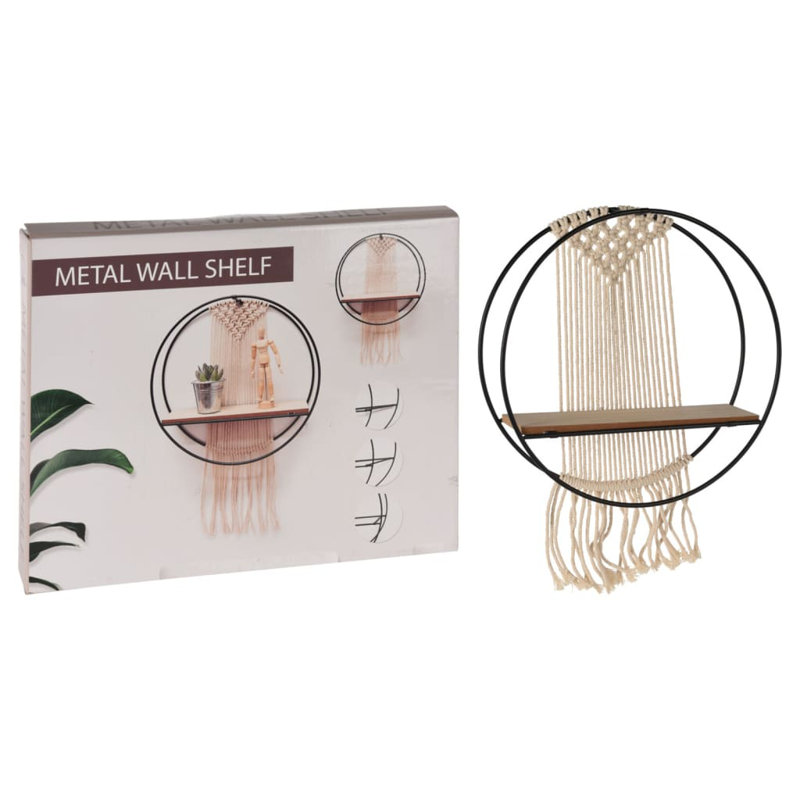 Epsilon Circle Wall Rack with Hooks