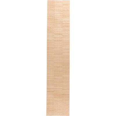 Modern One-of-a-Kind 3'5" X 20'0" New Age Runner Wool Area Rug in Beige