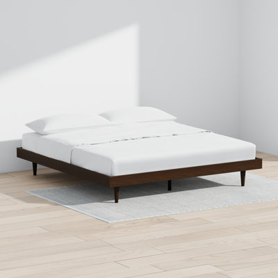 Wojcik Modern Wooden Bed Frame