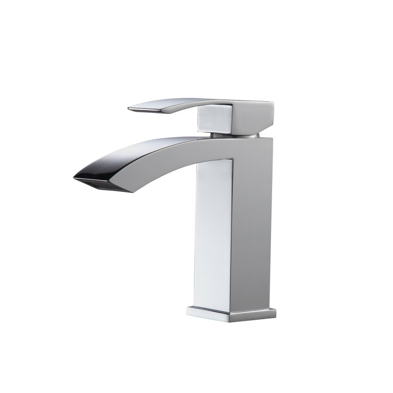 Robinet pour salle de bain à poignée simple Aqua
