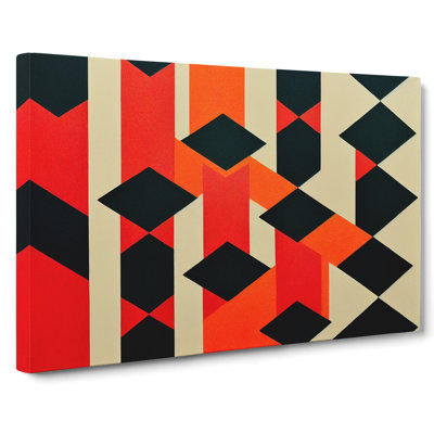 Idyllic Abstract Art - Wrapped Canvas