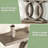 Decorative Hallway Sofa Table(Only Including Coffee Table)