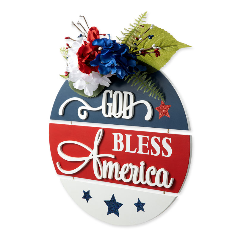 Panneau de porte patriotique / Americana