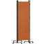 121'' W x 73'' H 6 - Panel Metal Folding Room Divider