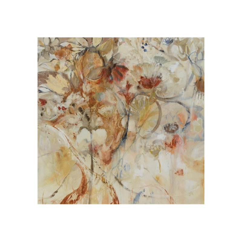 «Epiphany», impression sur toile tendue, Image au pinceau gel, H 36 po x l 36 po x 1,5 po