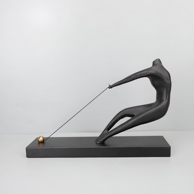Modern Minimalist Marble Sculpture Contemporary Home Accent For Living Spaces