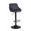 Illyas Swivel Upholstered Adjustable Height Counter Stool with Metal Frame-623432853-623432854